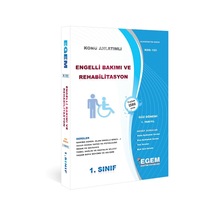 Aöf Engelli Bakımı Ve Rehabilitasyon 1.Sınıf 1.Yarıyıl Konu Ve Soru