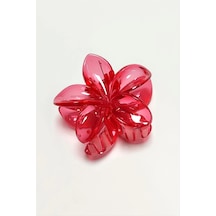 Kırmızı Lotus Toka 6 Cm Kartsız