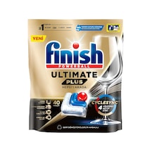 Finish Ultimate Plus Bulaşık Makinesi Tableti 40lı Güçlü Leke Çıkarma Ve Cam K 2'li Ekonomik Tarı