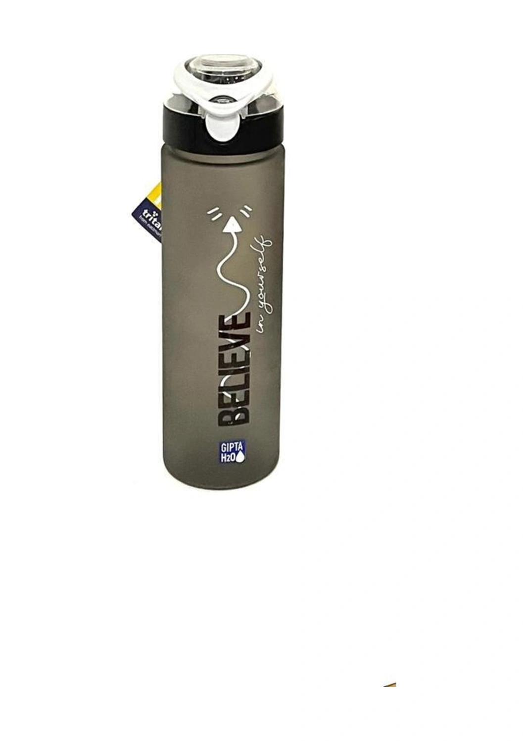 Siyah Belıeve Tritan Matara 600ml Siyah