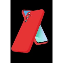 Galaxy A27 5g Nano İçi Kadife Silikon - Kırmızı