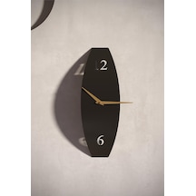 Mateen Metal 47-31cm Dekoratif Duvar Saati Kahve-yeşil-krem Mds-50 Myk2097-4 Diğer