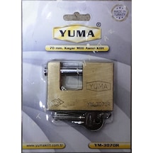 Yuma Kayar Pimli 70 Mm Asma Kilit
