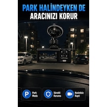 Full Hd Kamera Bağlantılı Çift Kameralı Geniş Açılı Araç Kayıt Kamerası