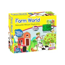 Todizoo Farm World Manyetik Oyuncaklar Hikaye Oluşturma