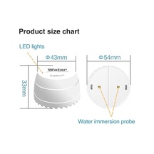 Moly Zigbee Su Dedektörü, Tuya Akıllı Bağlantı, Yerel-uzaktan Hatırlatma, Pil Düşük Uyarı