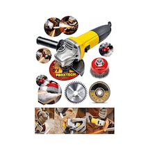 Full Set Metal Şanzuman Bakır Sargılı Bhd Avuç Içi Taşlama Demir Metal Kesme Makinesi Sprel 115 Mm