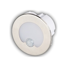 3 Adet Cata Ct 5174 Satin Kasa 1.5w Sensörlü Koridor Aydınlatması 6400k Beyaz Işık Saten