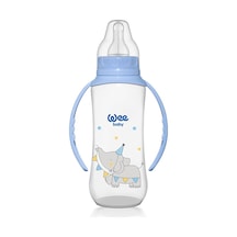 745 Wee Baby Kulplu Pp Biberon 270ml Mavi 4 Adet