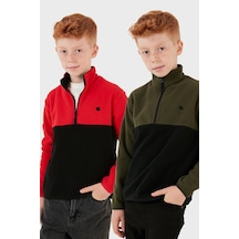 Haki - Siyah - Kırmızı