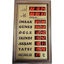 Lastvoice Vakitmatik Küçük Boy Dijital Cami İmsakiyesi