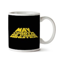 May Jeremy Corbyn Be Prime Minister Star Wars Logo İki Tarafı Baskılı Kupa Bardak Çok Renkli