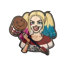 Motosiklet Sticker Harley Quinn 8cm 8cm A
