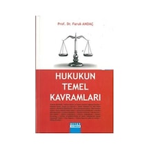 Hukukun Temel Kavramları Faruk Andaç. 2.el İadesiz