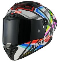 Ls2 Thunder Karbon Gp Aero Flash Full Face Motosiklet Kaskı Siyah