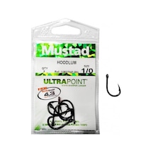Mustad Olta İğnesi 10827 Npbn 7 Li Metalik Siyah - No:3-0