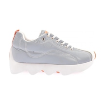 Dgn 805-23y Kadin Kalin Taban Sneakers Ayakkabi 805-2008-R0151 Bebe Mavisi