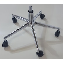 Kamusalmarket Ofis Koltuğu Ayağı+Teker+Krom Piston Ücretsiz Kargo