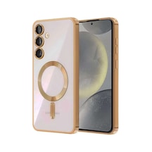 Galaxy S25 Fe Kross Magneticsafe Kapak - Çöl Titanyum
