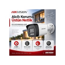 Ds-2cd1063g2-lıuf 6 Mp 4mm Smart Hybrid Light Gece Görüşlü Ip Bullet Kamera