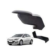 Opel Astra J 2013 Sedan Delmesiz Çelik Ayaklı Siyah Kolçak Kol Dayama