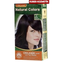 Natural Colors 4b Bitter Çikolata Organik İçerikli Amonyaksız Kalıcı Saç Boyası