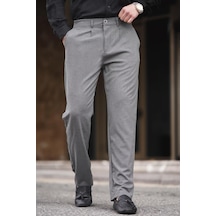 Madmext Antrasit Regular Fit Düz Kesim Yan Cepli Erkek Pantolon 6540-antrasit Antrasit