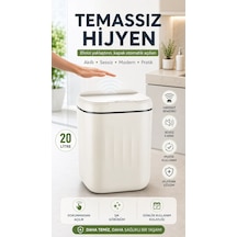 20 Litre Büyük Çöp Kovası Sensörlü Hareket Algılayan Çok Renkli