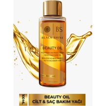Black Shine Nemlendirici Ve Işıltı Leke Ve Çatlak Tı Çok Amaçlı Bakım Ve Yağı 100 Ml