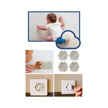 Cateksss Priz Kapağı, Bebek ve Çocuk Güvenlik Koruma Piriz Kapatıcı Beyaz - 20 Li Paket