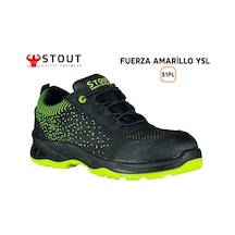 Stout İş Ayakkabısı Kompozit Burunlu Dd 52 Fuerza Amarillo S1p Ysl - 41 Yeşil
