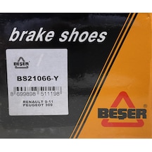 Beşer Bs21066 Arka Fren Balatası Pabuc R9-R11 Yapistirma