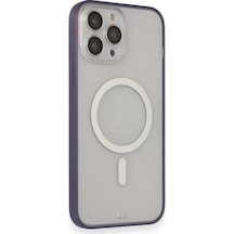 Newface Apple İphone 14 Pro Kılıf Grand Magneticsafe Kapak - Mor