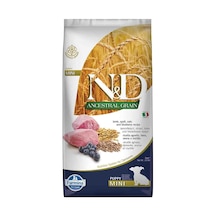 N&d Mini Puppy Düşük Tahıllı Kuzu Etli Ve Yaban Mersinli Yavru Köpek Maması 7 Kg