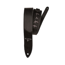 Prs Guitars Premium Deri 5 Cm Askı İşlemeli Kuşlar, Siyah Acc-3166