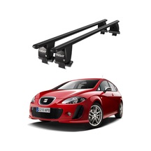 Royal Seat Leon 2005-2009 Uyumlu Siyah Kilitli Ara Atkı Port Bagaj Tavan Barı