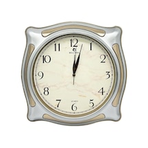 Bellisima Bl-1056 Serisi Klasik Kadran Sessiz Akar 30 Cm Duvar Saati Gri-gold 0240-beyaz-şekilli-48cm