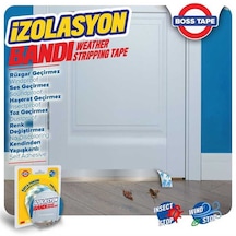Kapı Pencere Izolasyon Bandı/3m/rüzgar Soğuk Toz Haşerat Geçirmez 35 Mm X 2,5 Mt. 60 MM