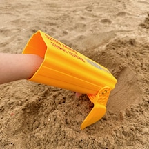 Cbtx Çocuk Plaj Oyuncakları Kum Kazma Aletleri Sarı
