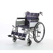 Fren Sistemli Sokak Tipi Yaşlı Taşıma Tekerlekli Sandalyesi