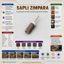 Zımpara Saplı Zımpara Fırça & Yüzey İşleme 200