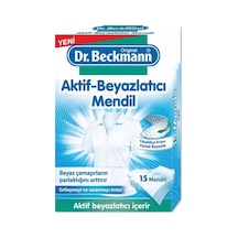Dr. Beckmann Aktif Beyazlatıcı Mendil 15'li
