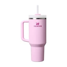 Kiraz Çiçeği Temalı Pipetli Termos Bardak, 1.18 Litre Kapasite Açık Kahverengi