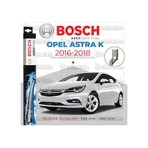 Opel Astra K Muz Silecek Takımı 2016-2018 Bosch Aerotwin