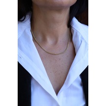 Yenigün Kuyumculuk 14 Ayar Altın İnce Gurmet Zincir Znc22708