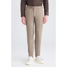D's Damat Ds Damat Slim Fit Vizon Kumaş Pantolon 5hf03jb10321m V01
