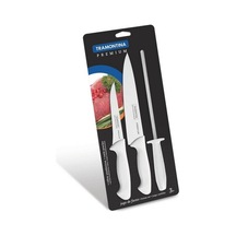 Tramontina 24499/812 3 Lü Bıçak+masat Seti Beyaz (Blisterli)