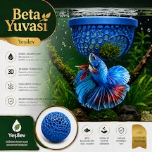 Beta Balığı Mavi Betta Dinlenme Alanı & Üretim Yuvası