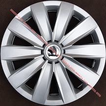 Skoda Octavia Uygun 16 Jant Kapağı 4'Lü Takım Logolu