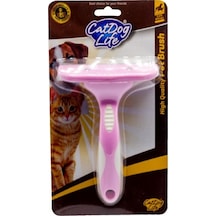 202416-Cat&Doglife Kedi Köpek Tüy Toplama Tarağı Silikon Saplı